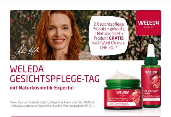 WELEDA GESICHTSPFLEGETAG