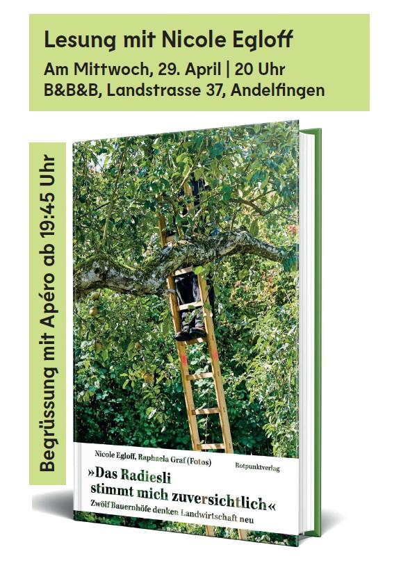 Das Radiesli stimmt mich zuversichtlich