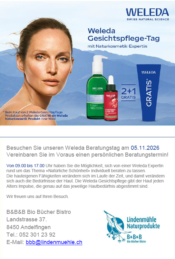 Weleda Beratungstag